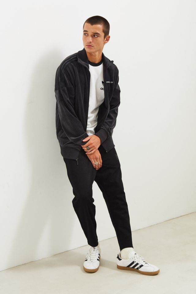 adidas Velour Track Jacket | Urban Outfitters