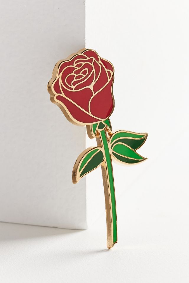 Big Bud Press XL Red Rose Pin #1