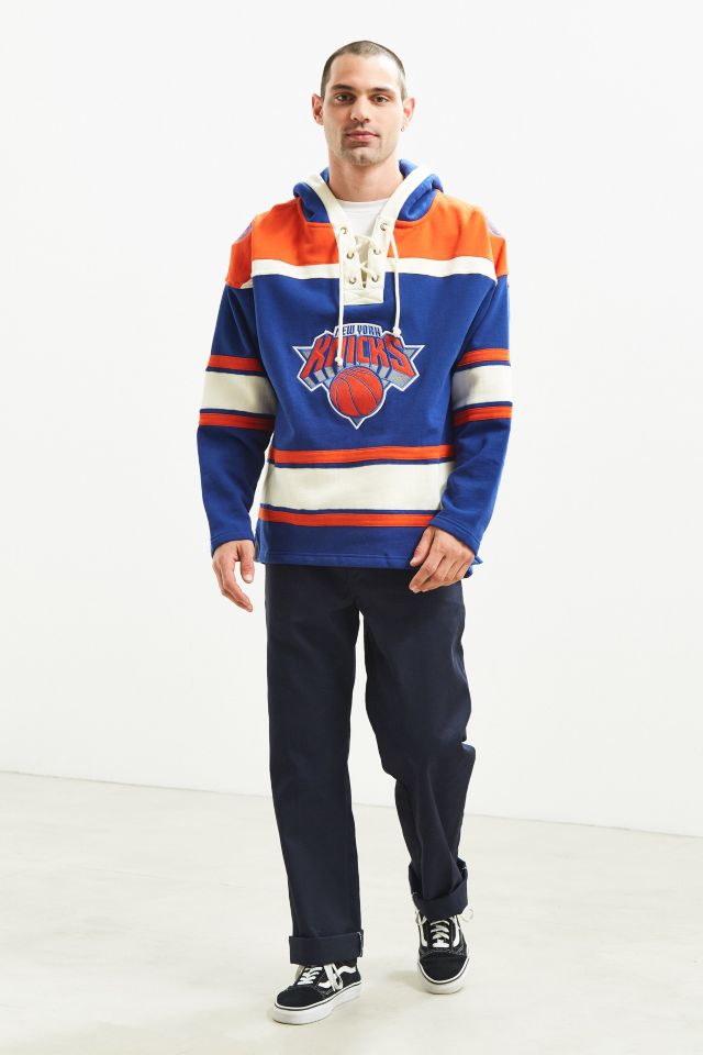 ’47 Brand New York Knicks Lacer Hoodie Sweatshirt #5