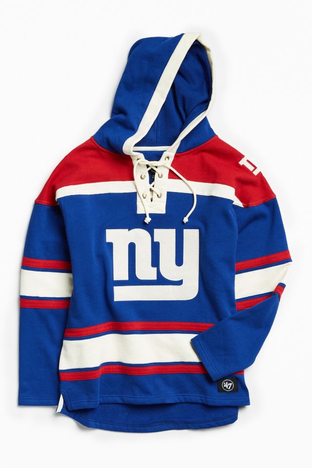 ’47 Brand New York Giants Lacer Hoodie Sweatshirt