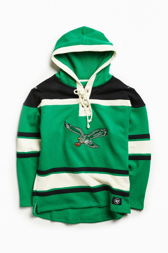 ’47 Brand Philadelphia Eagles Lacer Hoodie Sweatshirt
