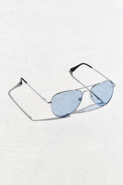 Blue Knoxville Aviator Sunglasses Urban Outfitters 8178