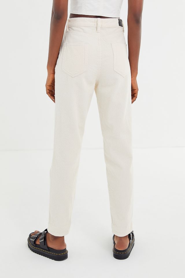 BDG + Color Corduroy High-Rise Mom Pant