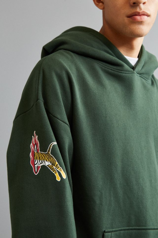 Tee Library Fire Hoop Hoodie Sweatshirt #1