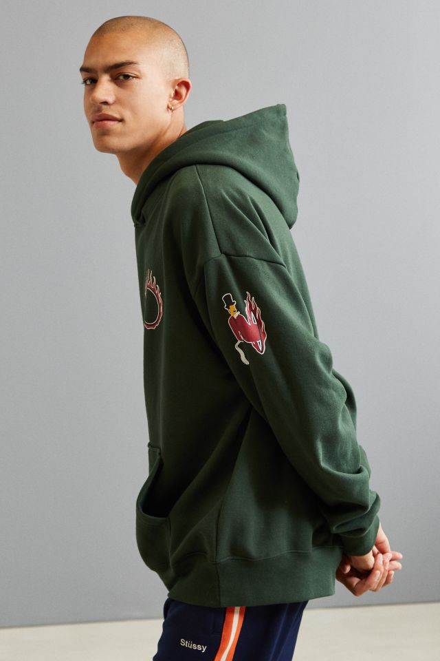 Tee Library Fire Hoop Hoodie Sweatshirt #3