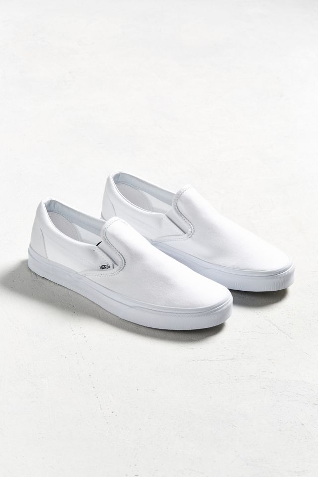 Vans Classic Slip-On White Sneaker #1