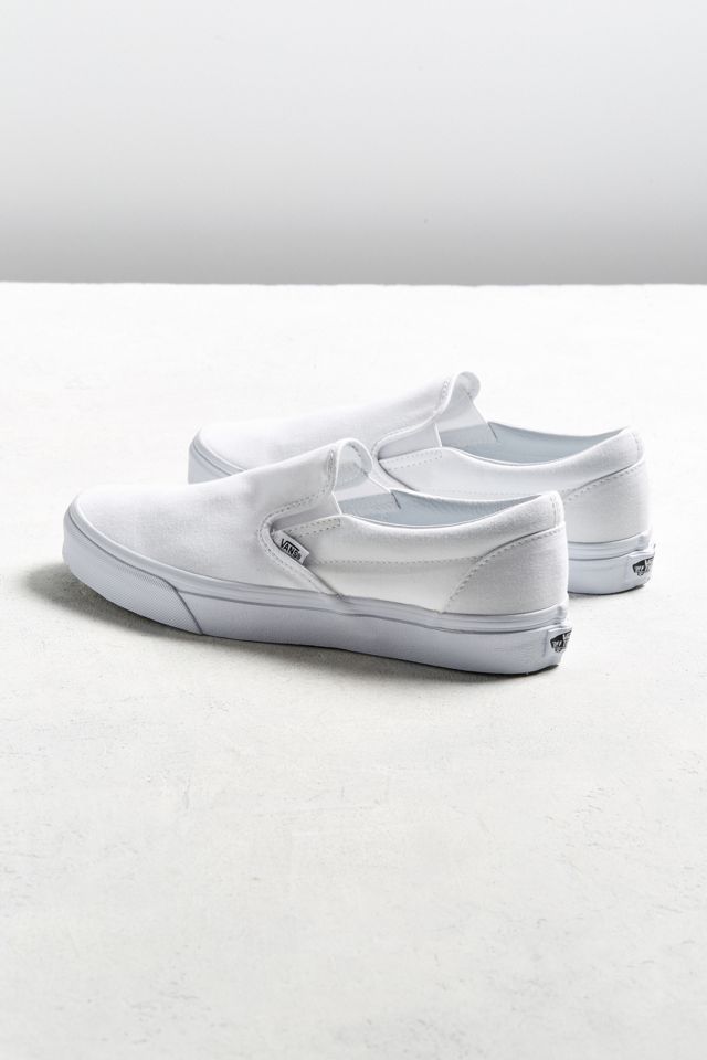 Vans Classic Slip-On White Sneaker #5