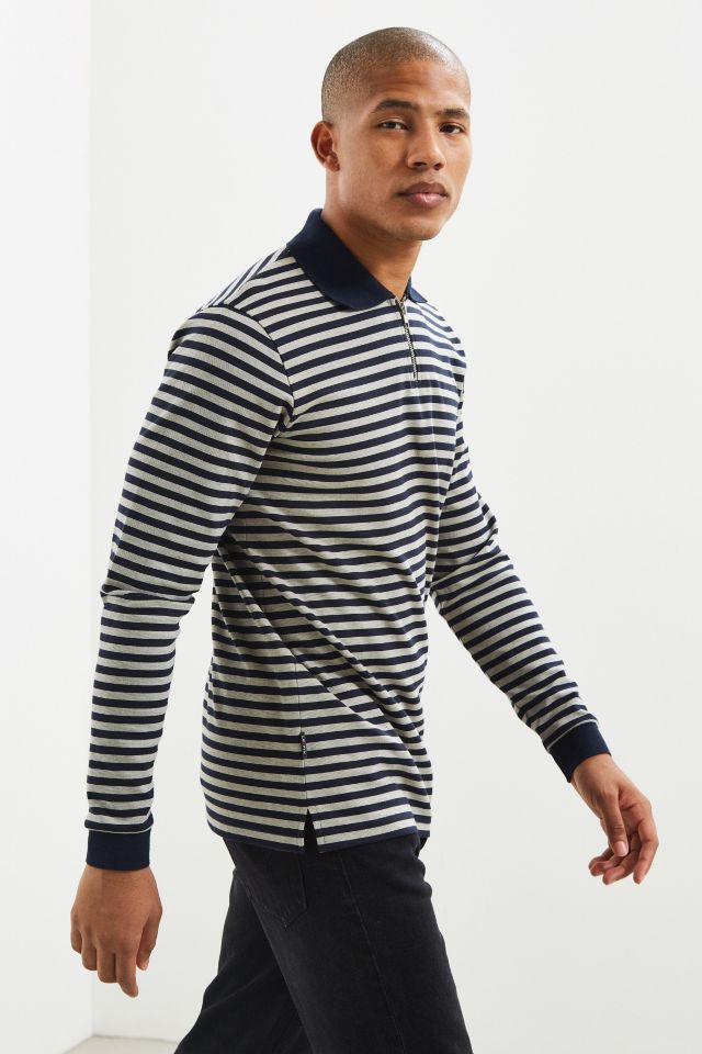 Le Fix Inside Interlock Zip Polo Shirt #2