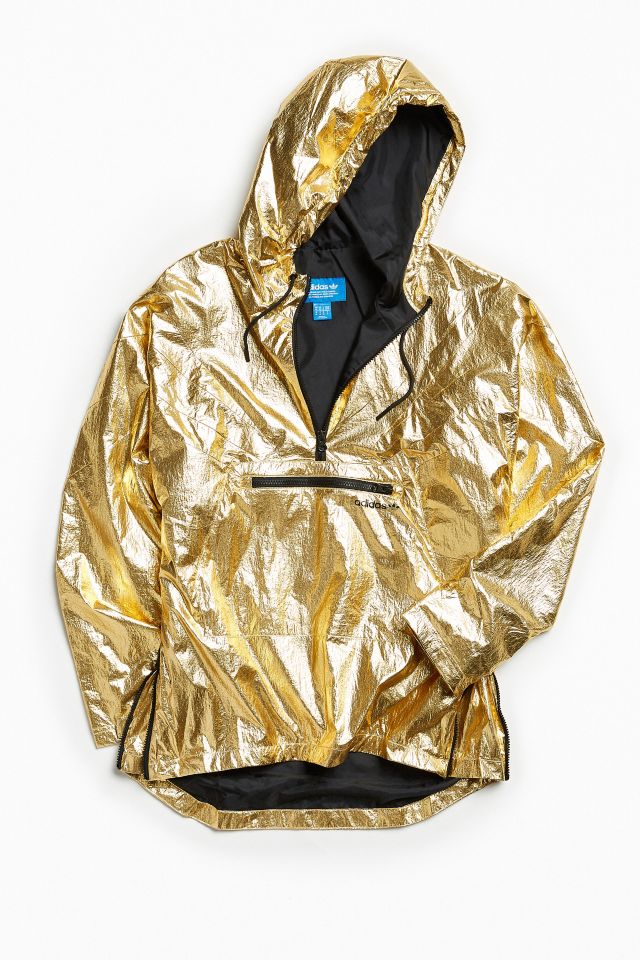 adidas Gold Fontanka Anorak Jacket Urban Outfitters