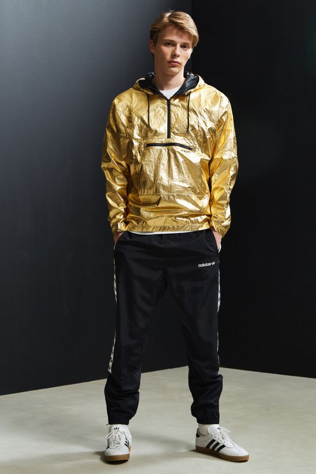 adidas Gold Anorak Jacket Urban Outfitters