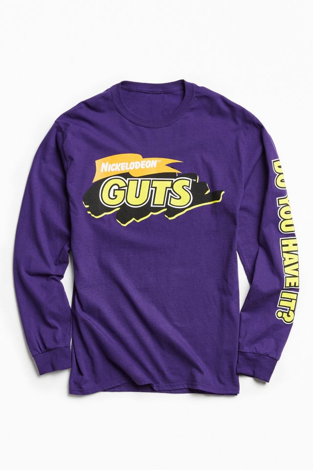Nickelodeon Guts Long Sleeve Tee