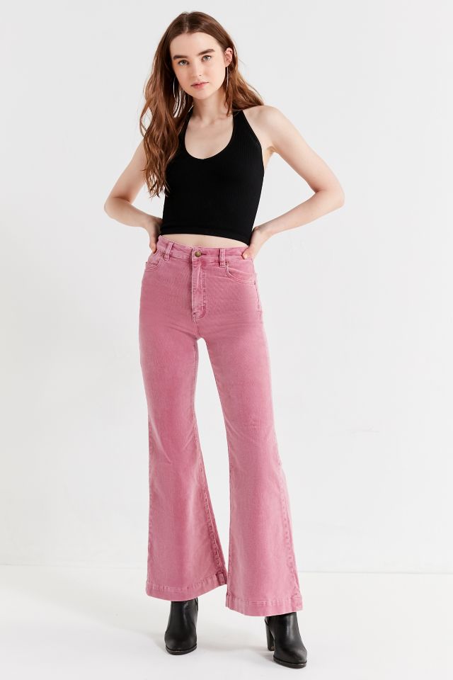 Pantalon Évasé Taille Haute en Velours Côtelé Eastcoast de Rolla's #4