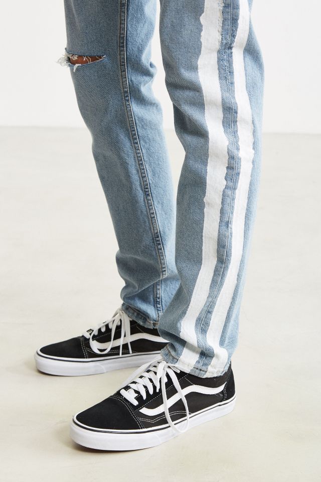 BDG X Urban Renewal Painted Side Stripe Skinny Jean #1