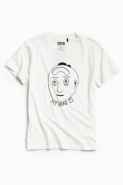 The Art Of Scribble Vacant Head Tee | Urban Outfitters