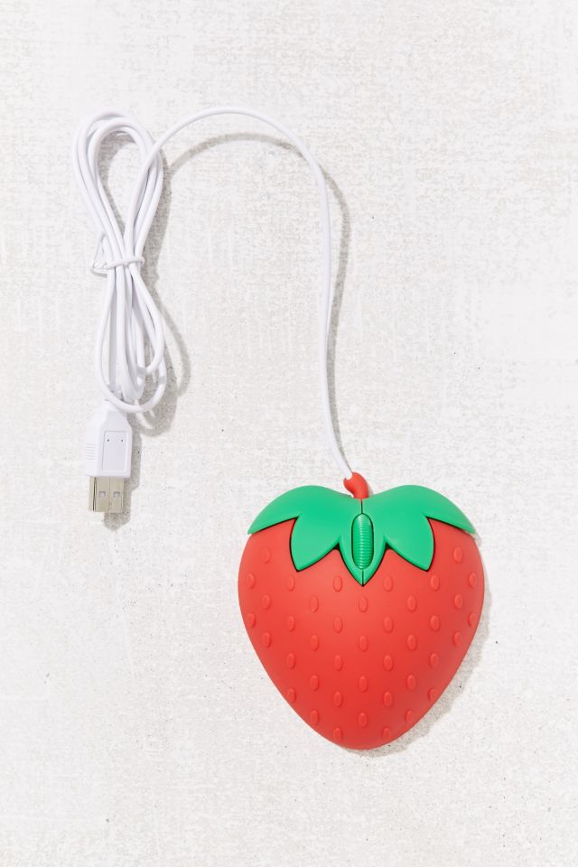 Strawberry Computer Mouse #1