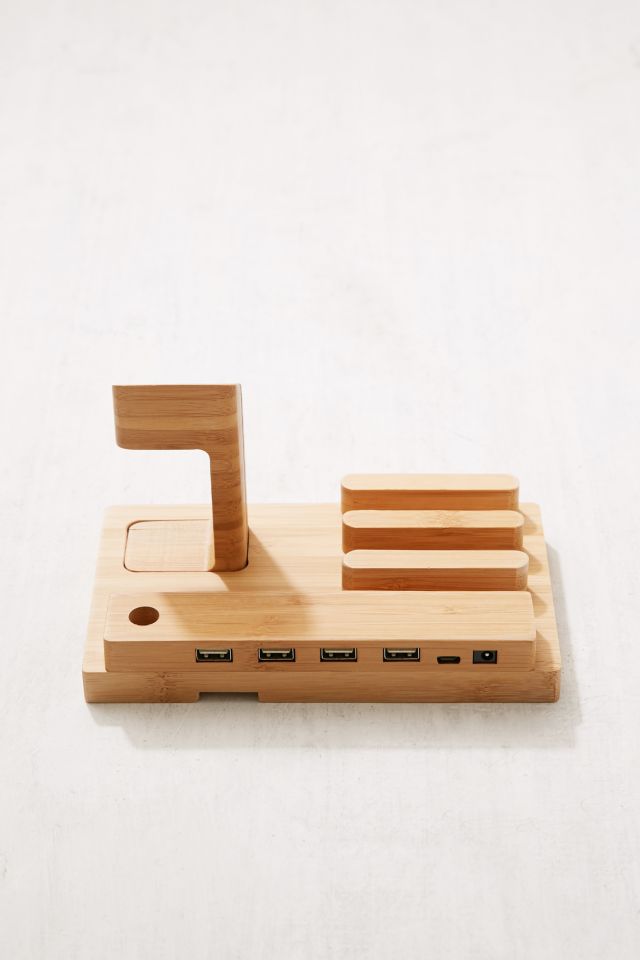 Wooden Multi-Device Charging Dock #3