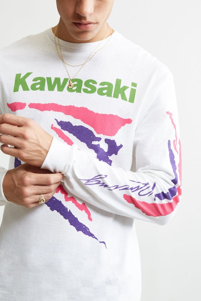 T-shirt à manches longues Kawasaki Racing #4