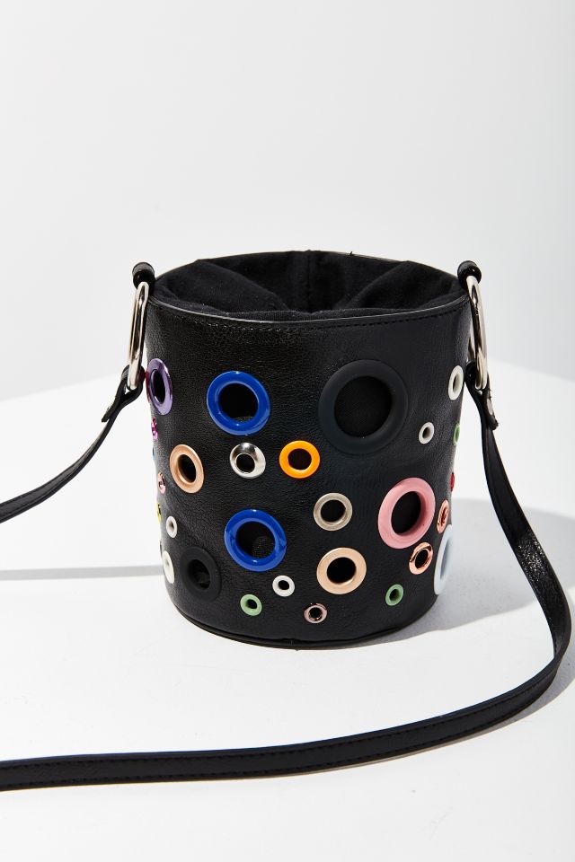 Mackenzie Grommet Mini Bucket Bag #1