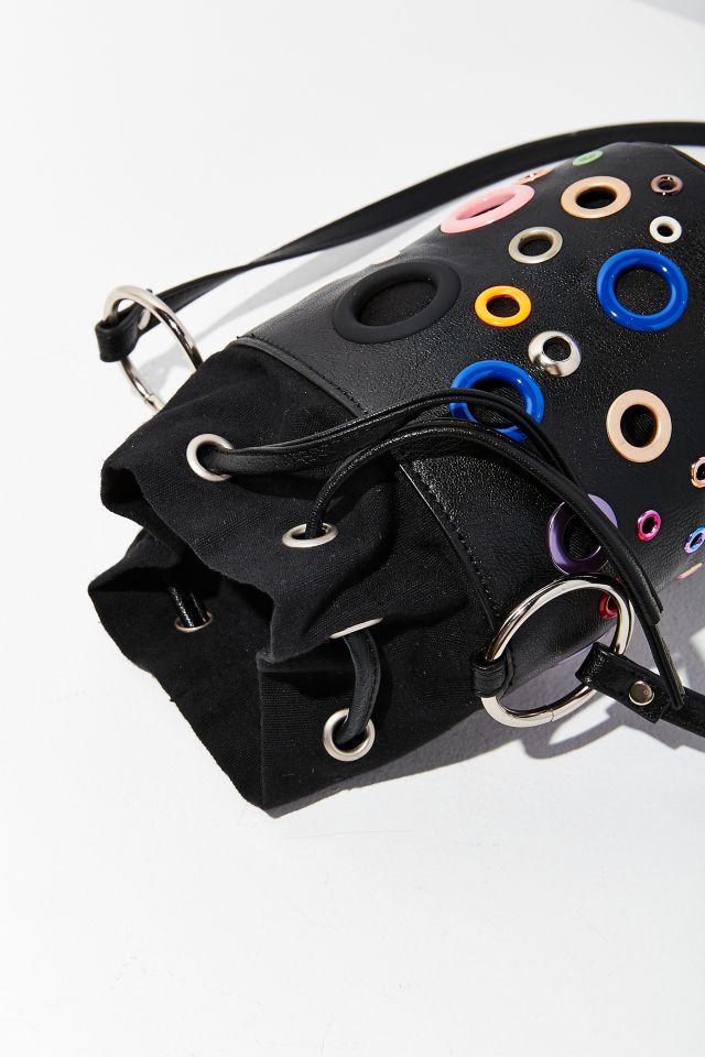 Mackenzie Grommet Mini Bucket Bag #3