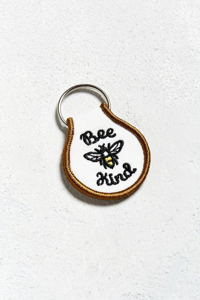 Beholder Bee Kind Keychain Urban Outfitters