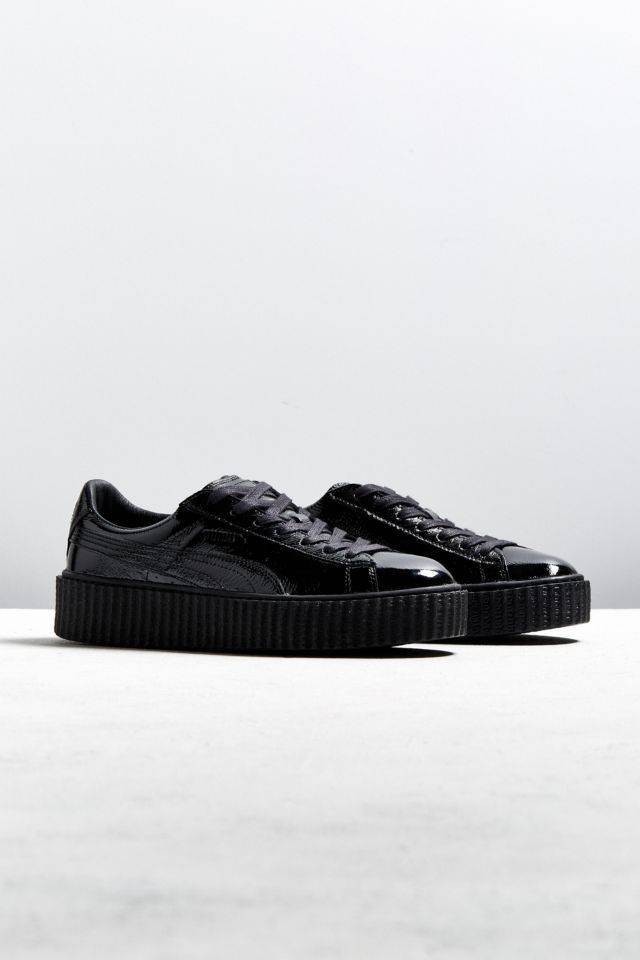 Puma Fenty By Rihanna Mens Cracked Leather Creeper Sneaker