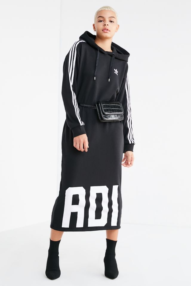 adidas Originals Bold Age Hoodie Sweatshirt Midi Dress Urban Outfitters