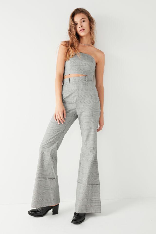 C/meo Collective Checkered Flare Pant #5