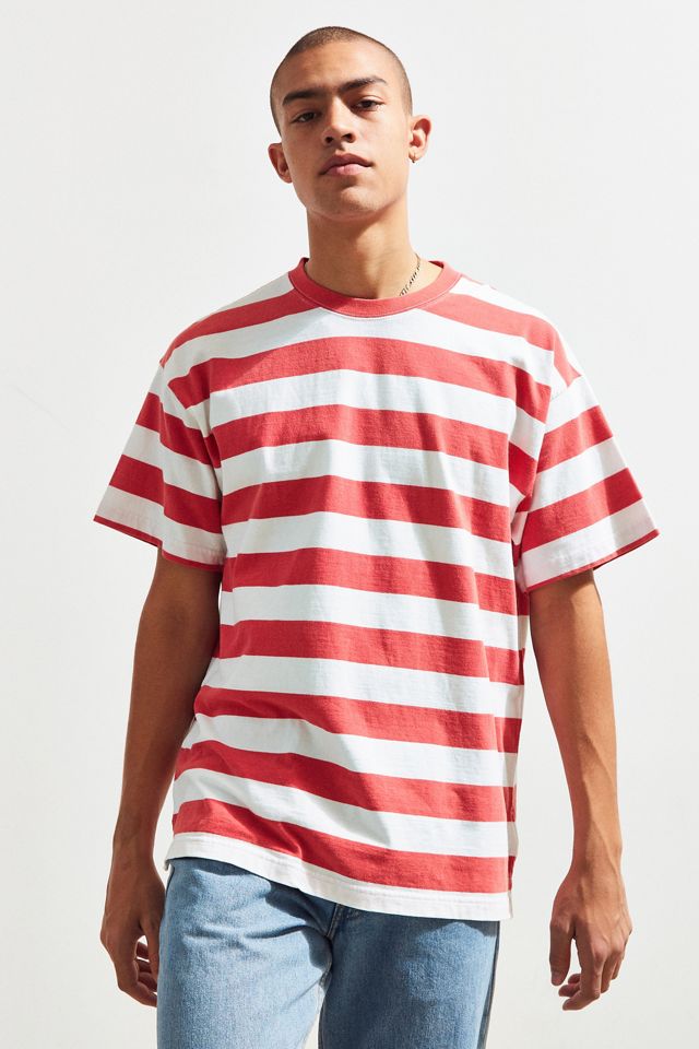 UO Dillon Stripe Ringer Tee | Urban Outfitters Canada