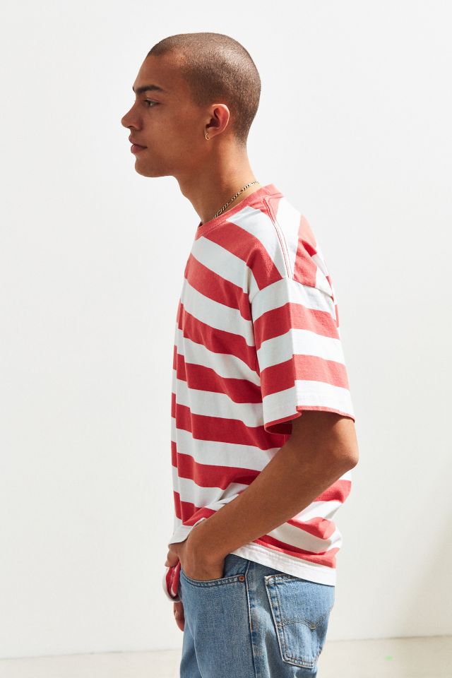 T-shirt rayé à bordures contrastées Dillon UO #2