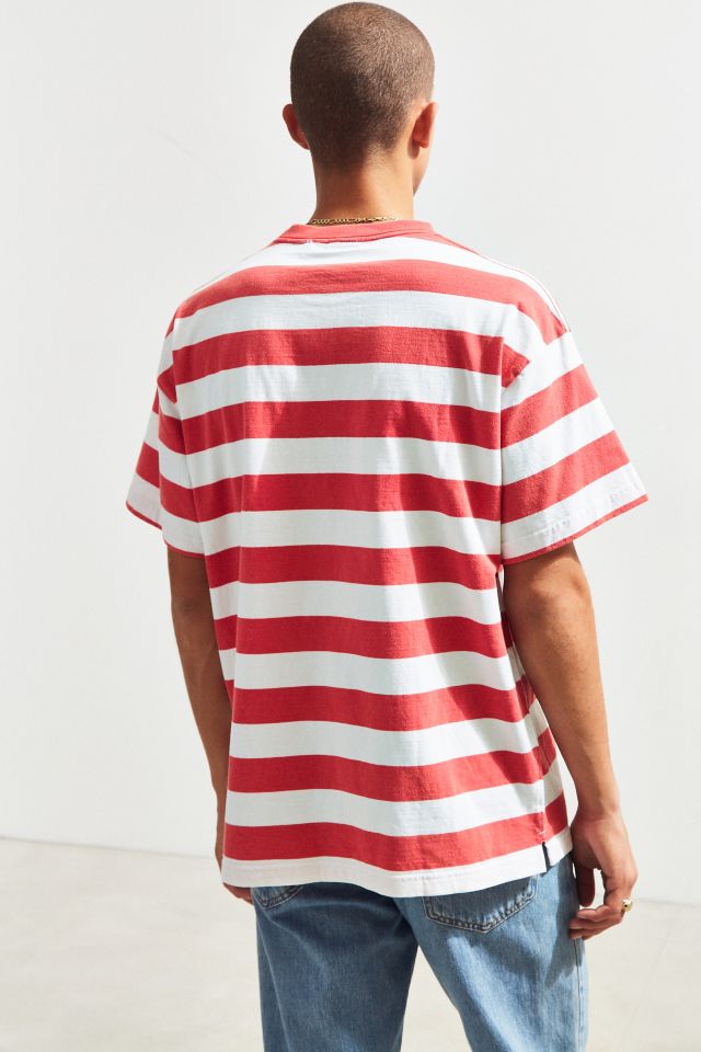 T-shirt rayé à bordures contrastées Dillon UO #3