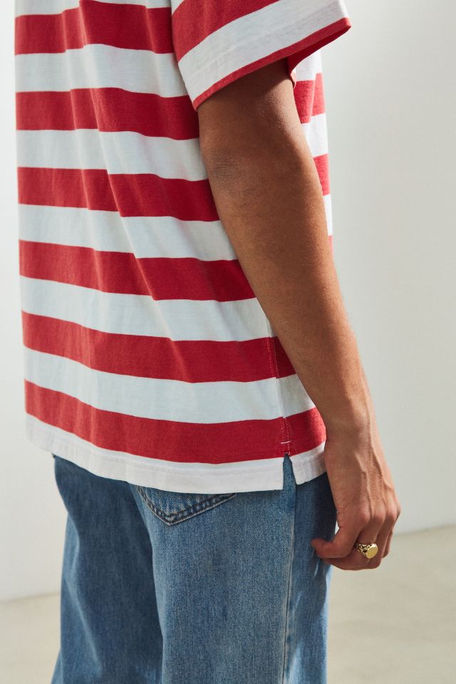 T-shirt rayé à bordures contrastées Dillon UO #4