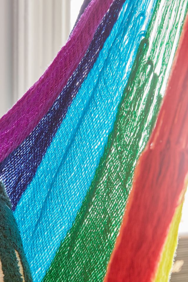Yellow Leaf Hammocks Rainbow Hammock Chair #2