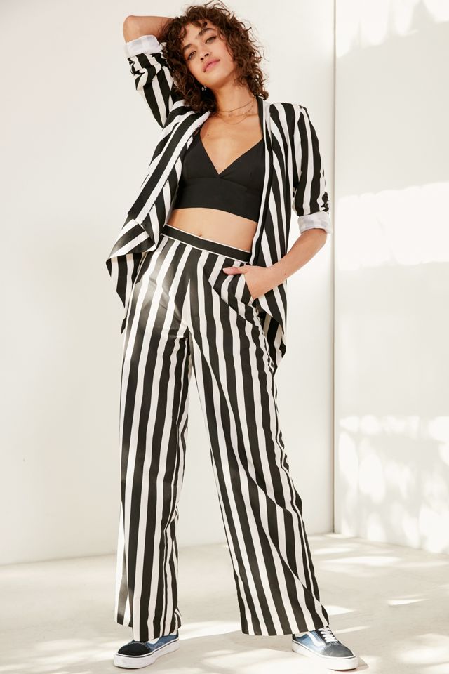 Vetiver Kate Striped Wide-Leg Pant #5