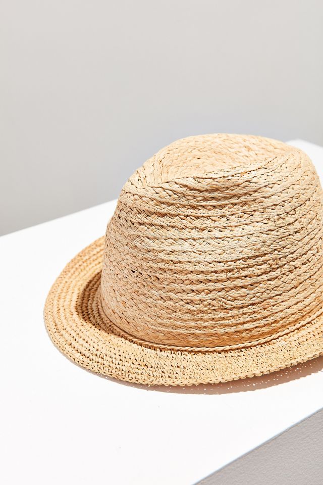 San Diego Hat Company Raffia Fedora #5