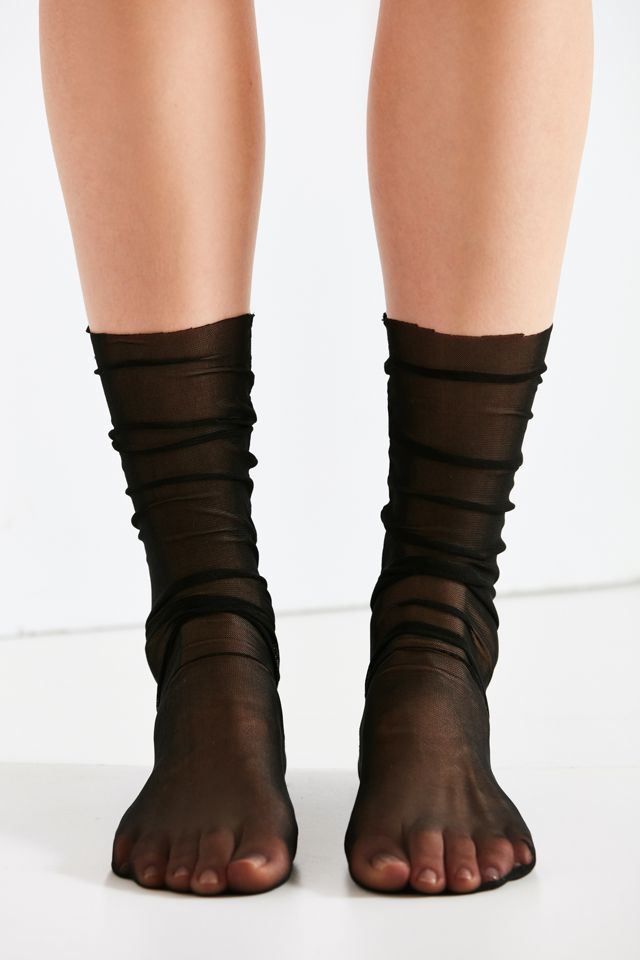 Out From Under Mesh Slouchy Sock #2