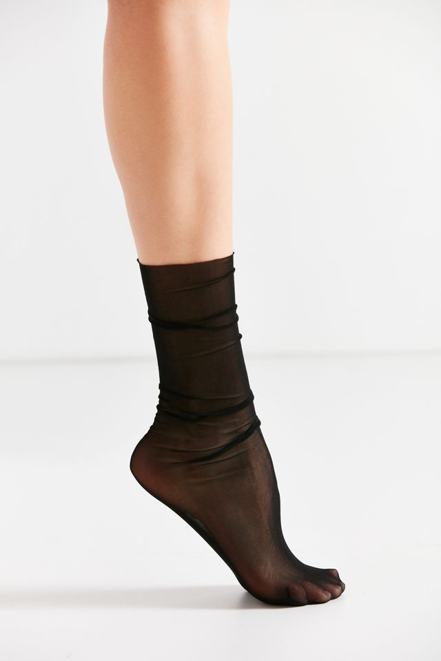 Out From Under Mesh Slouchy Sock #5