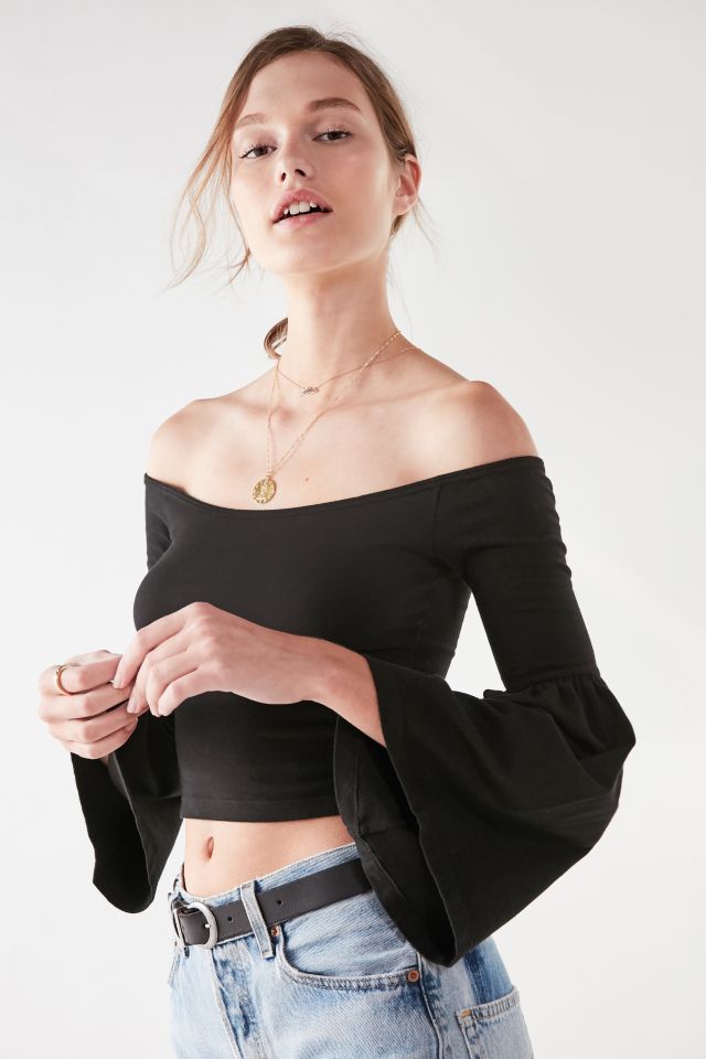 Truly Madly Deeply Kelly Off-The-Shoulder Tee #4