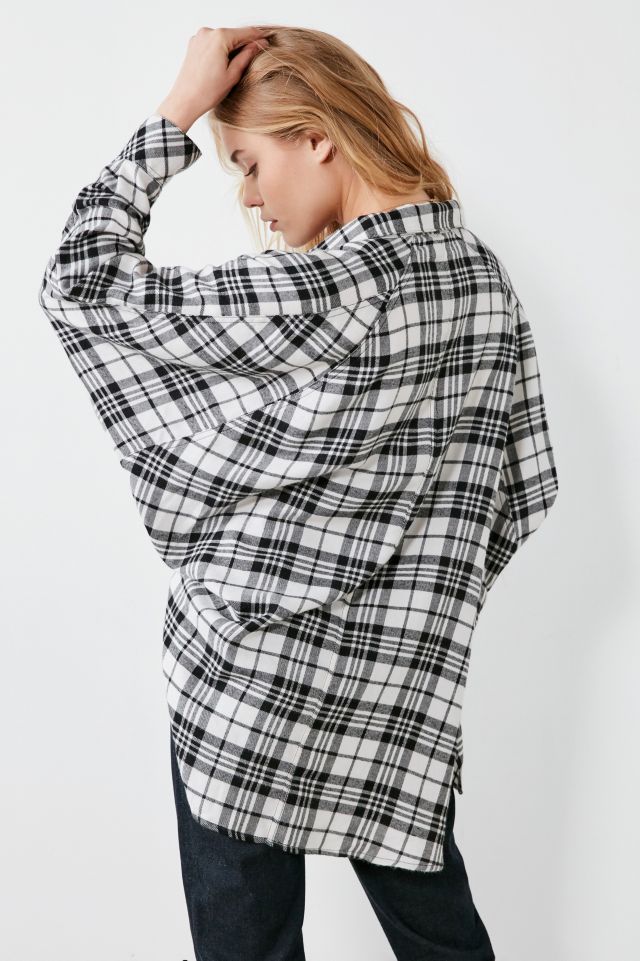 BDG Brendan Cozy Flannel Button-Down Shirt #3
