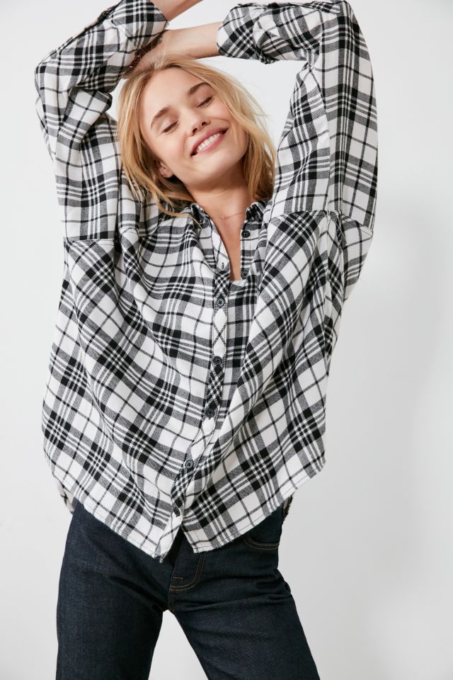 BDG Brendan Cozy Flannel Button-Down Shirt #5