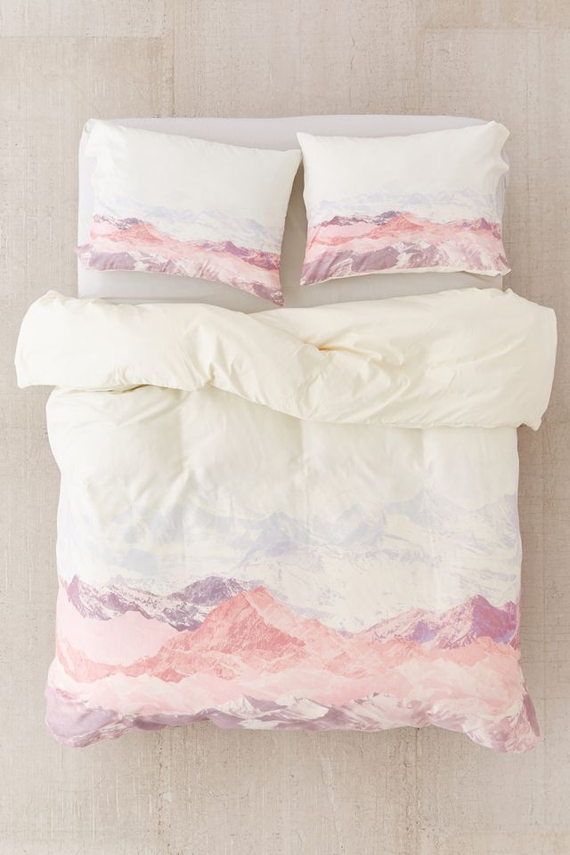 Iveta Abolina For Deny Pastel Mountains III Duvet Cover #1
