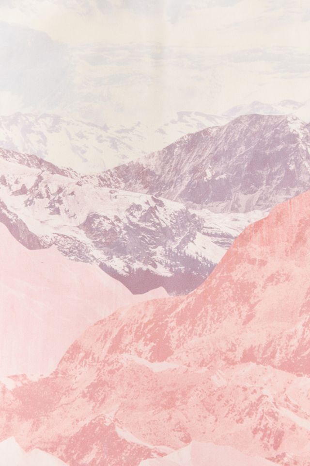 Iveta Abolina For Deny Pastel Mountains III Duvet Cover #4