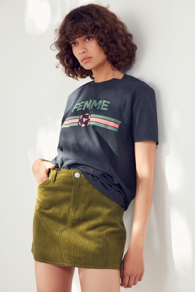 Urban outfitters corduroy skirt sale