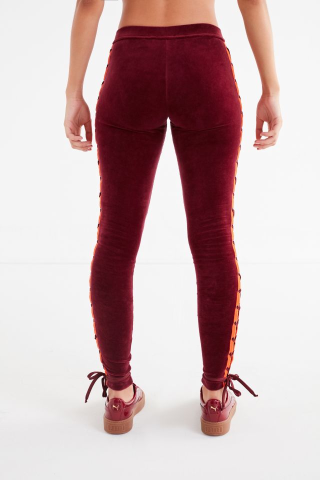 Puma Fenty by Rihanna Lace-Up Velour Legging #4