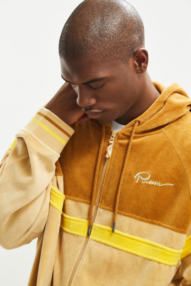 Puma fenty velour shop hooded track jacket