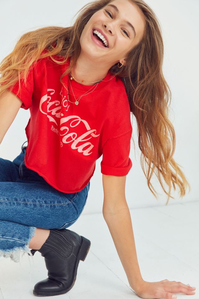Junk Food Coca-Cola Cropped Tee #2