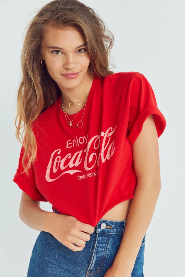 Junk Food Coca-Cola Cropped Tee #5