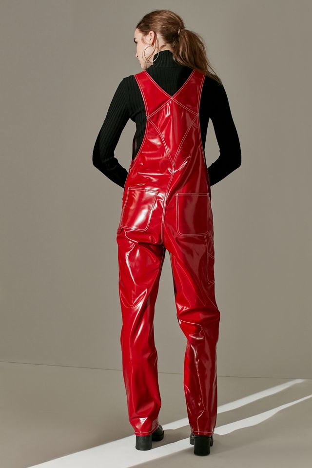 MadeMe Contrast Stitch Patent Overall #1