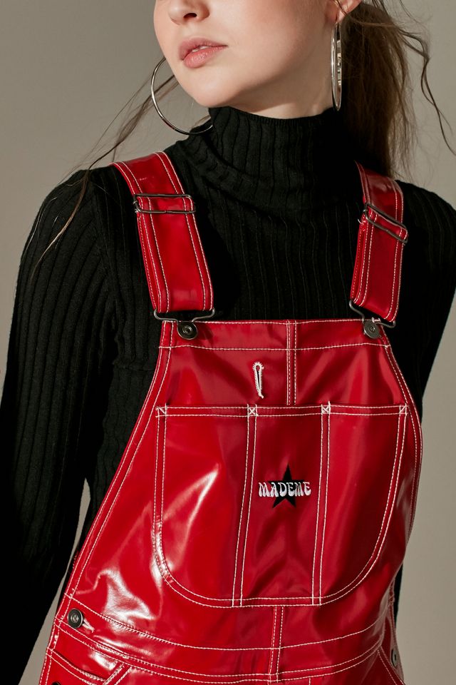 MadeMe Contrast Stitch Patent Overall #2