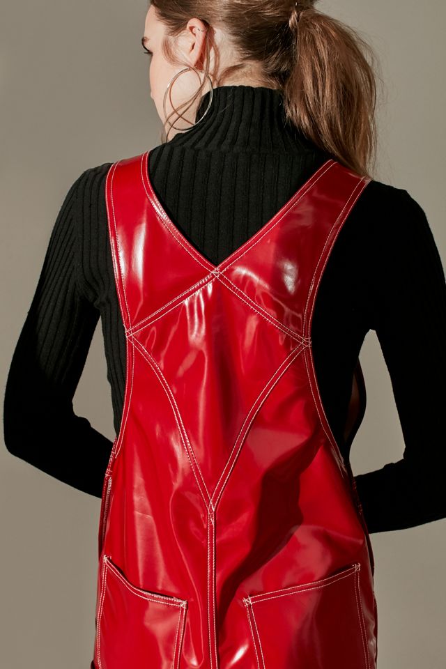 MadeMe Contrast Stitch Patent Overall #4