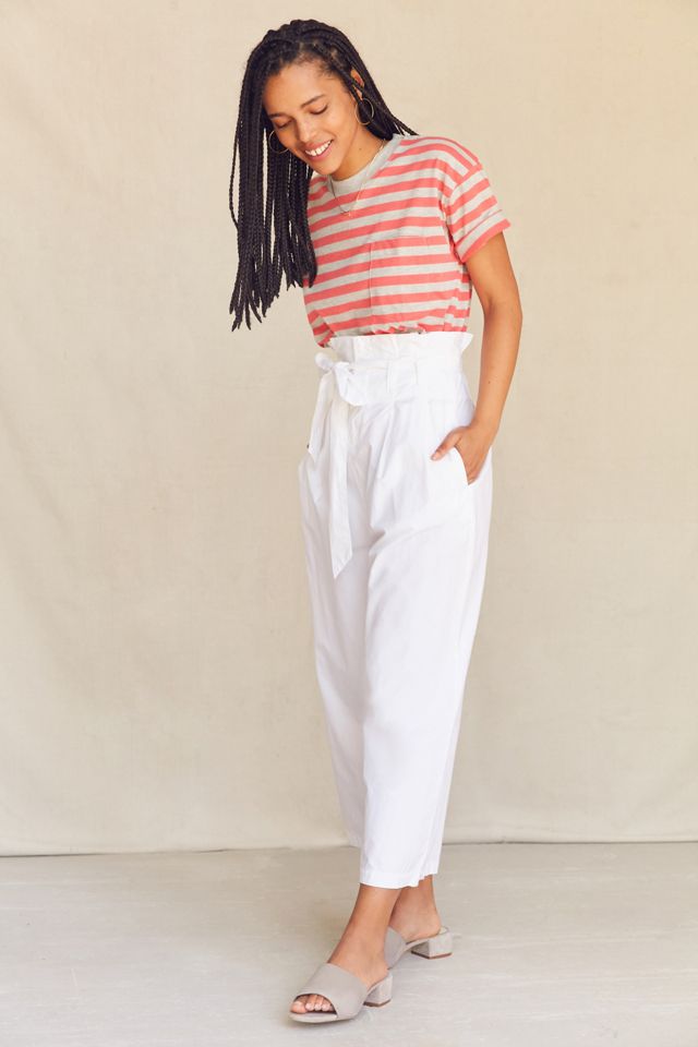 Vintage Striped Oversized Tee #3
